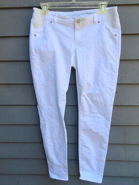 GAP White Maternity Jeans True Skinny size 26 Reg